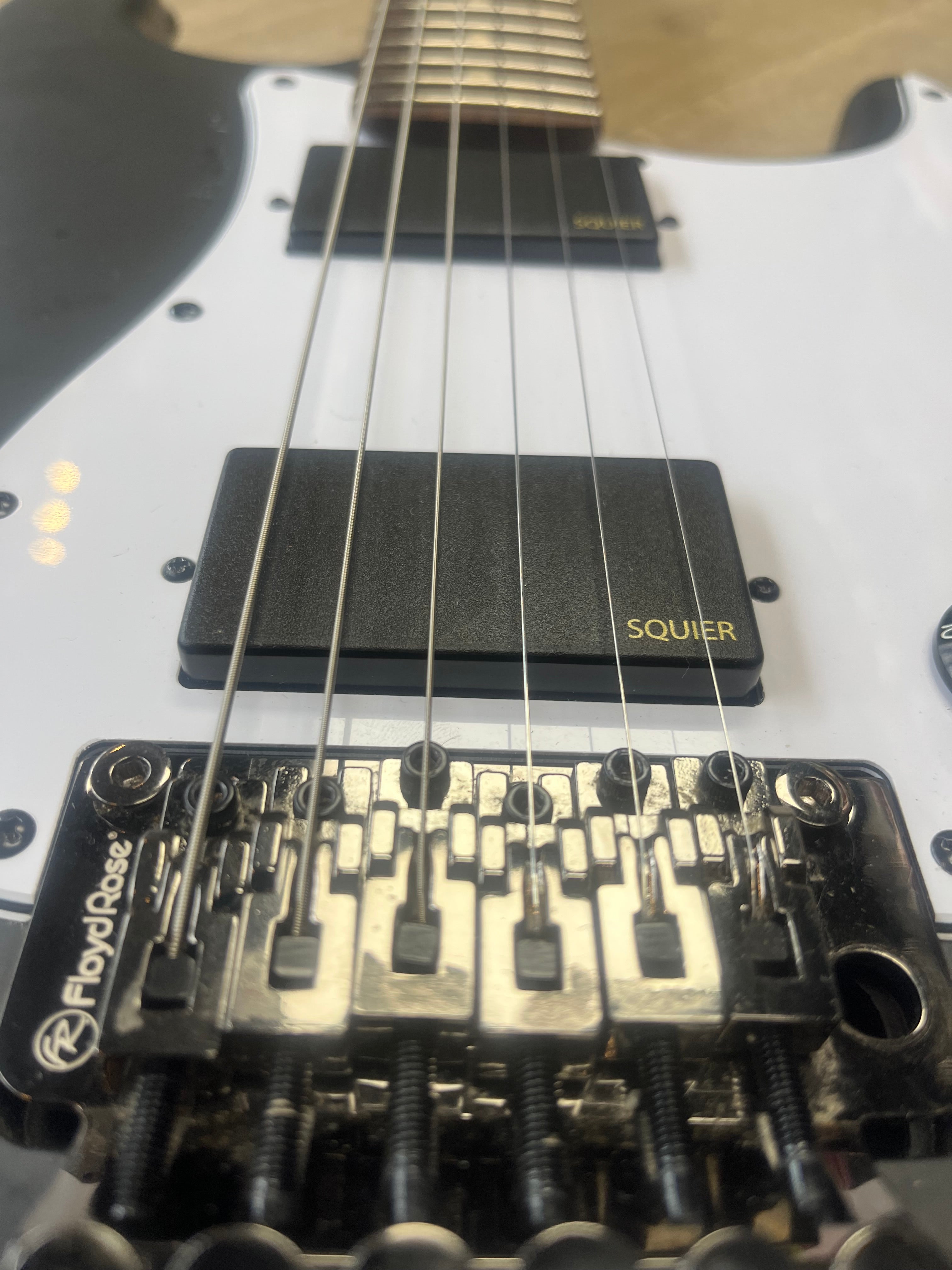 Contemporary Active Stratocaster HH with Floyd Rose in Flat Black - SOME COSMETIC DAMAGE