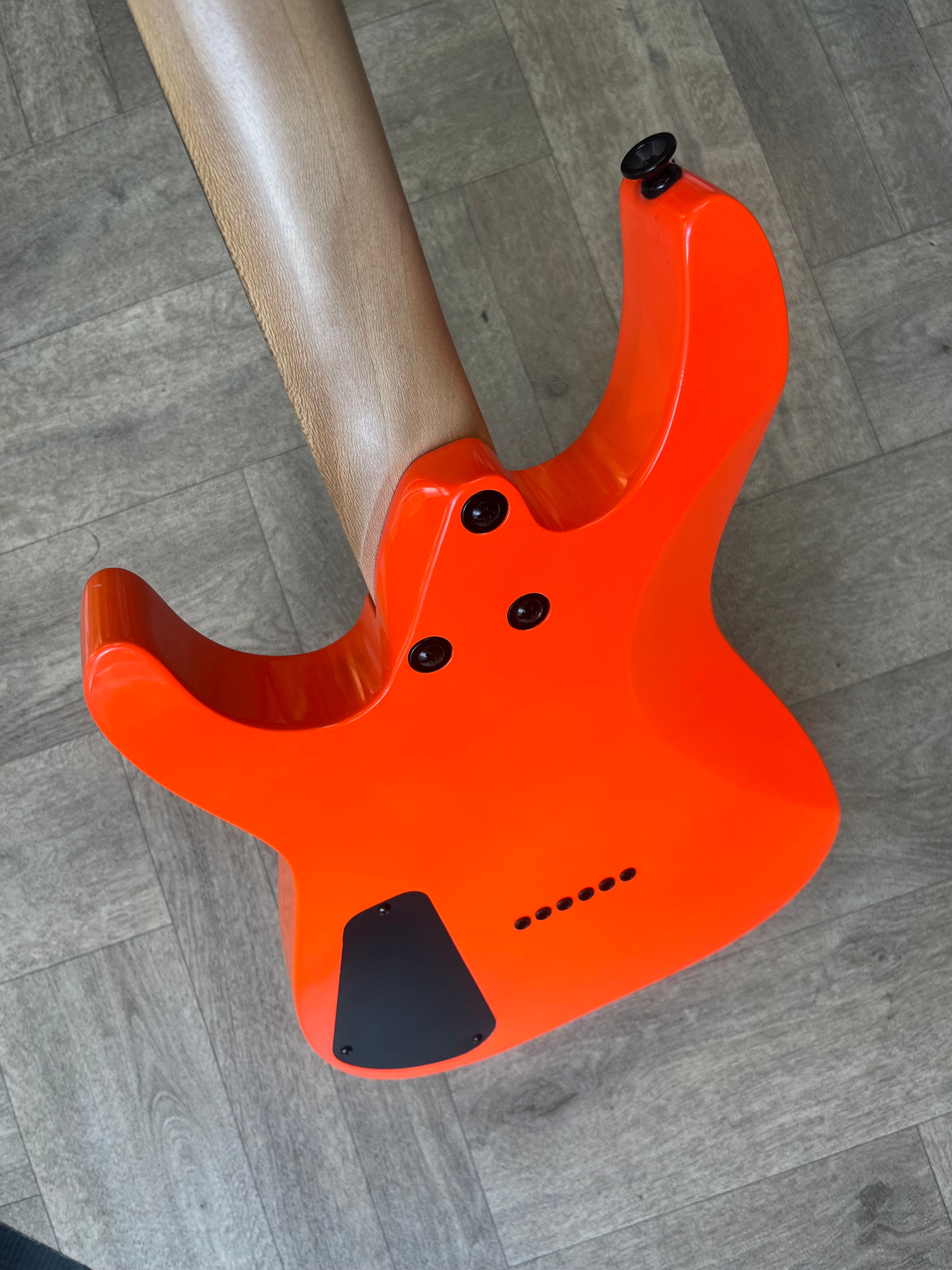 Jackson Dinky Minion JS1X Electric Guitar Safety Orange