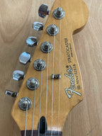 Vintage White Fender Mexican Strat - with HotRail pickups