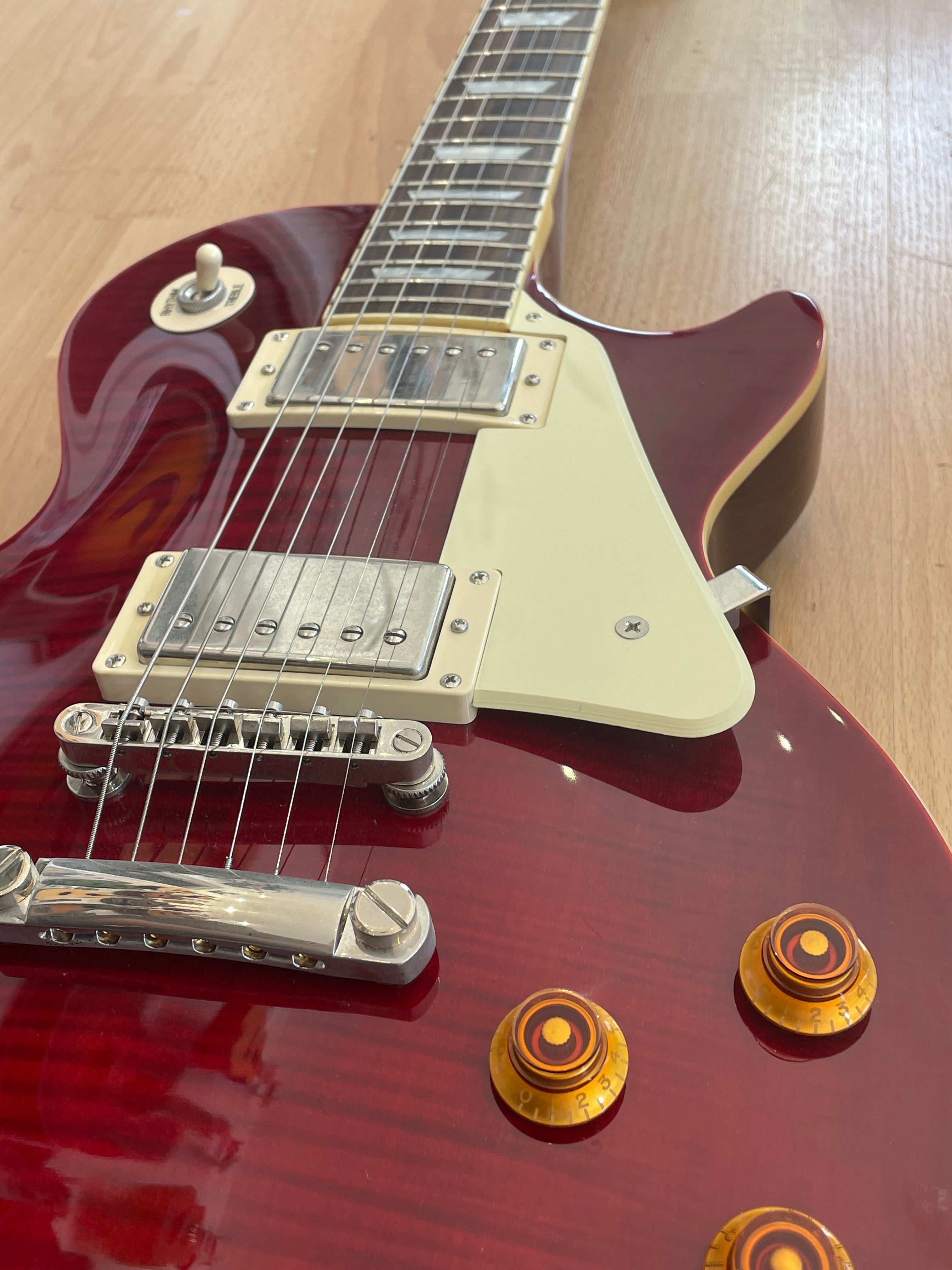 Epiphone Les Paul Standard Pro in Cherry Red - Mint Condition