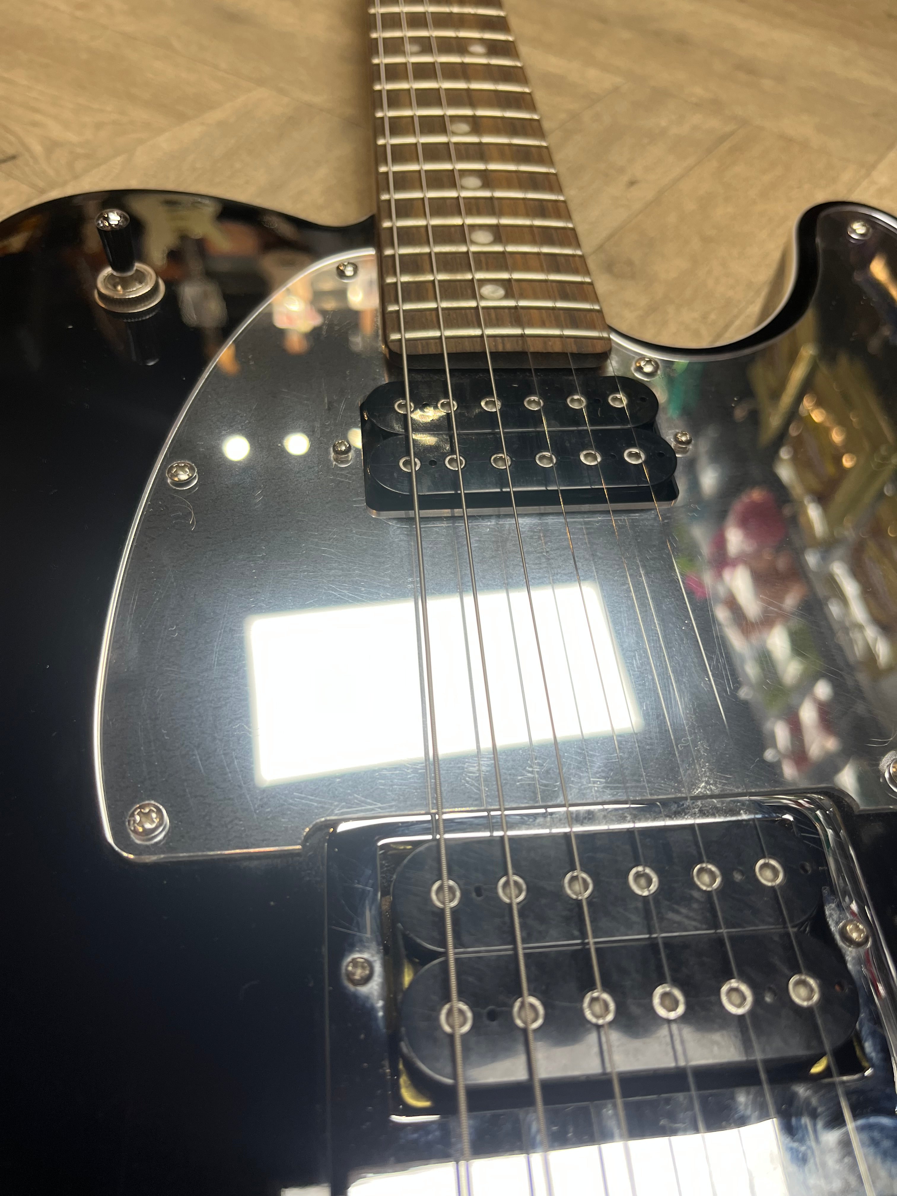 Squier John 5 Telecaster Electric Guitar – Black Chrome Edition - EXCELLENT CONDITION
