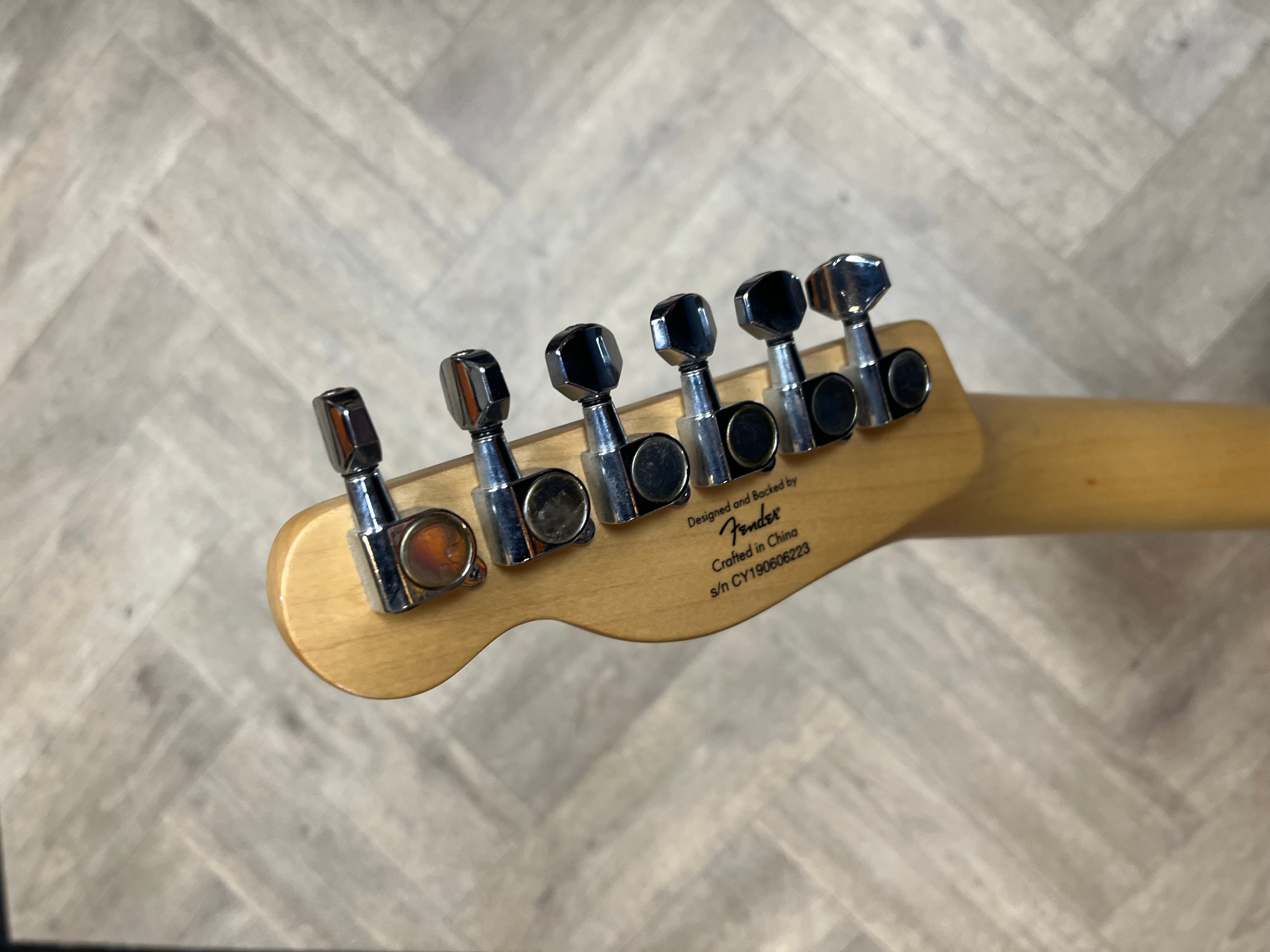 Squier John 5 Telecaster Electric Guitar – Black Chrome Edition - EXCELLENT CONDITION