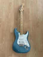 Fender Strat Player Series in Tidepool- with Fender Strap Locks - MINT condition