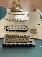 Fender Strat Player Series in Tidepool- with Fender Strap Locks - MINT condition