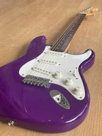 Affinity Series Squier Stratocaster in Galactic Purple - Very good condition