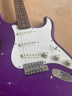 Affinity Series Squier Stratocaster in Galactic Purple - Very good condition