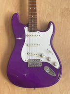 Affinity Series Squier Stratocaster in Galactic Purple - Very good condition