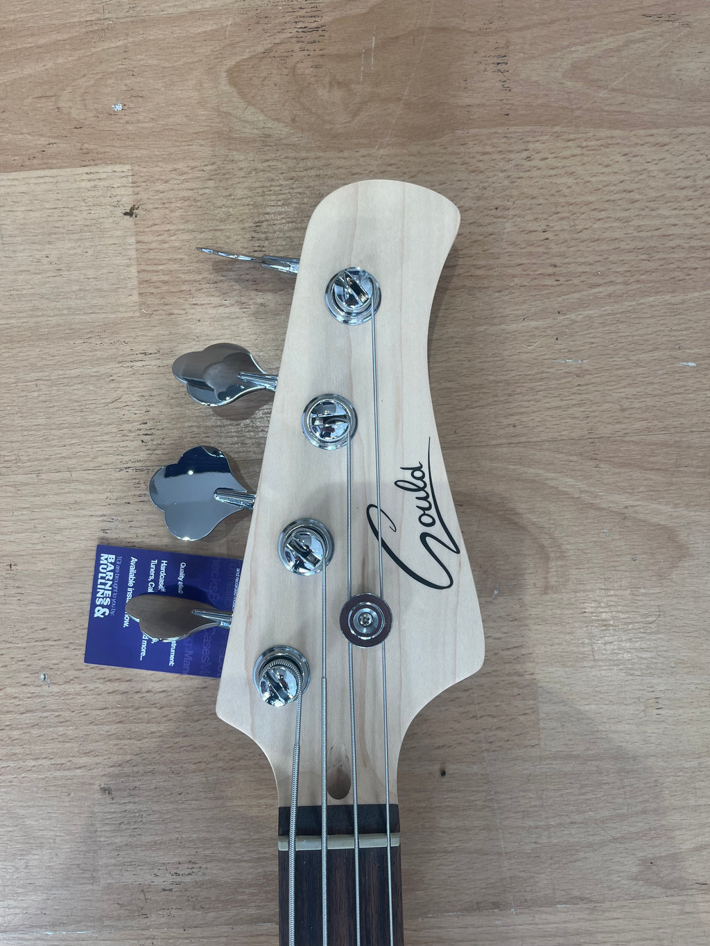Gould Electric Bass - Princeton Model. Cream