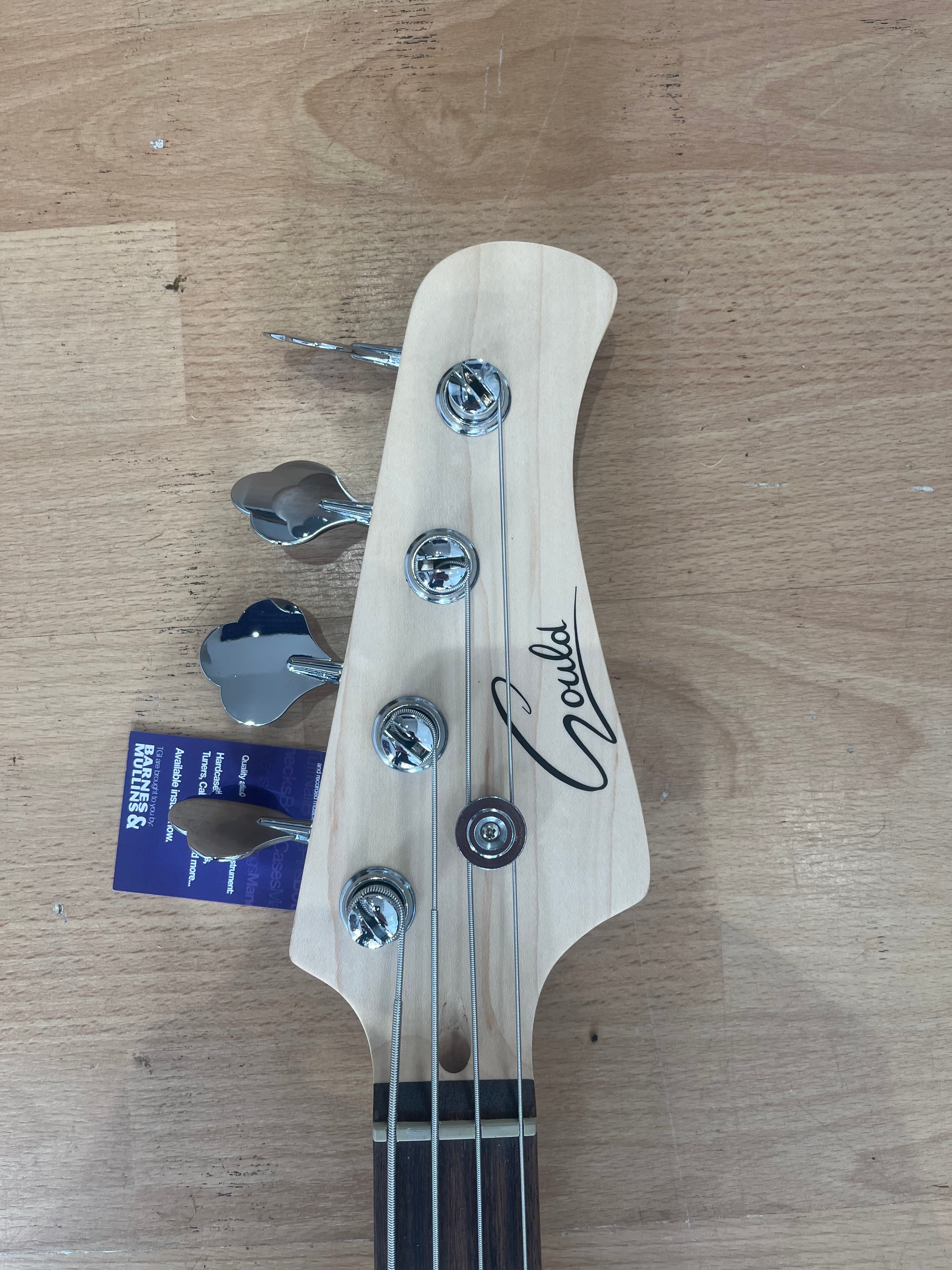 Gould Electric Bass - Princeton Model. Cream