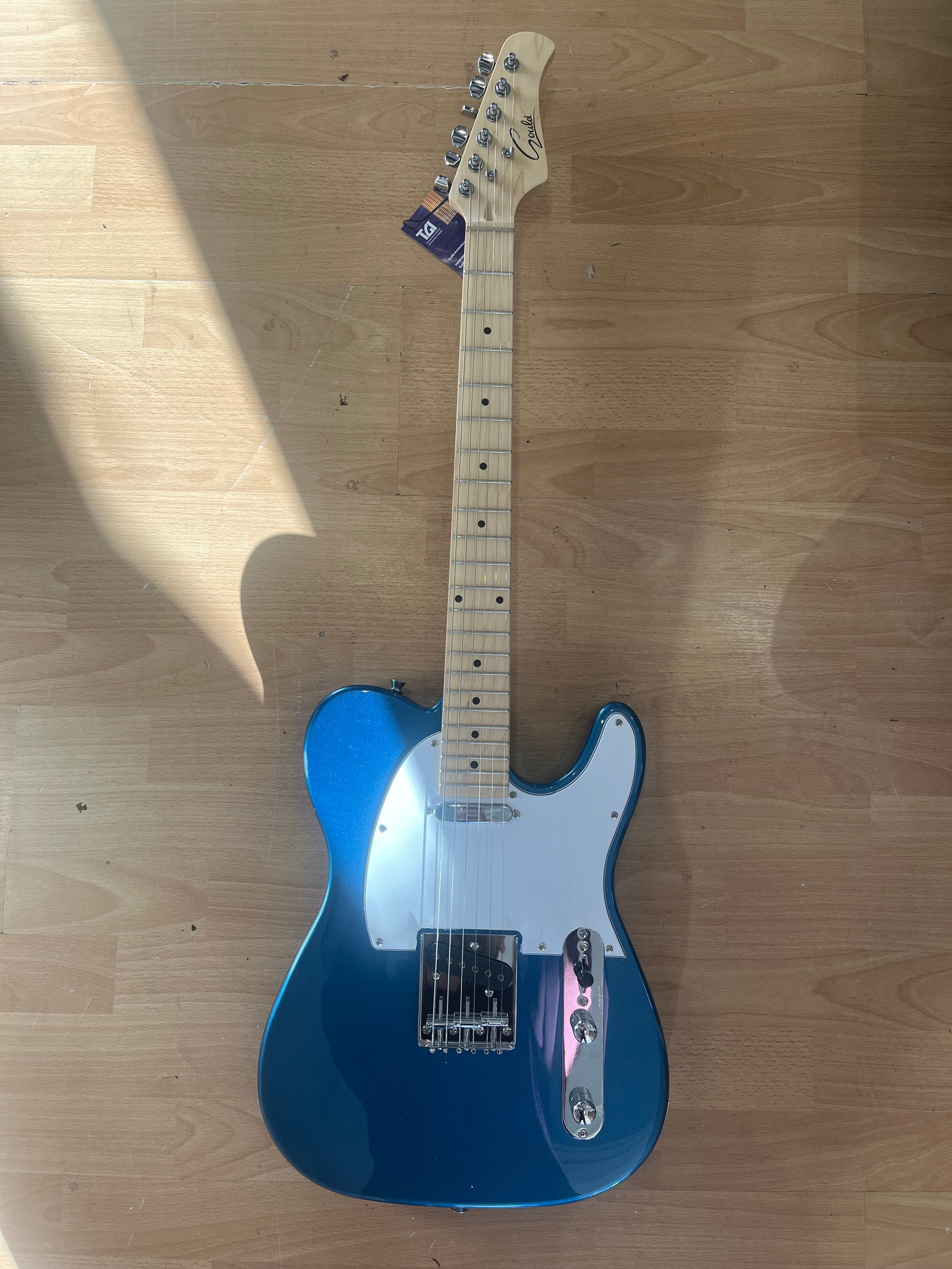 Gould Electric Guitar - Tennessee Model. Metallic Blue