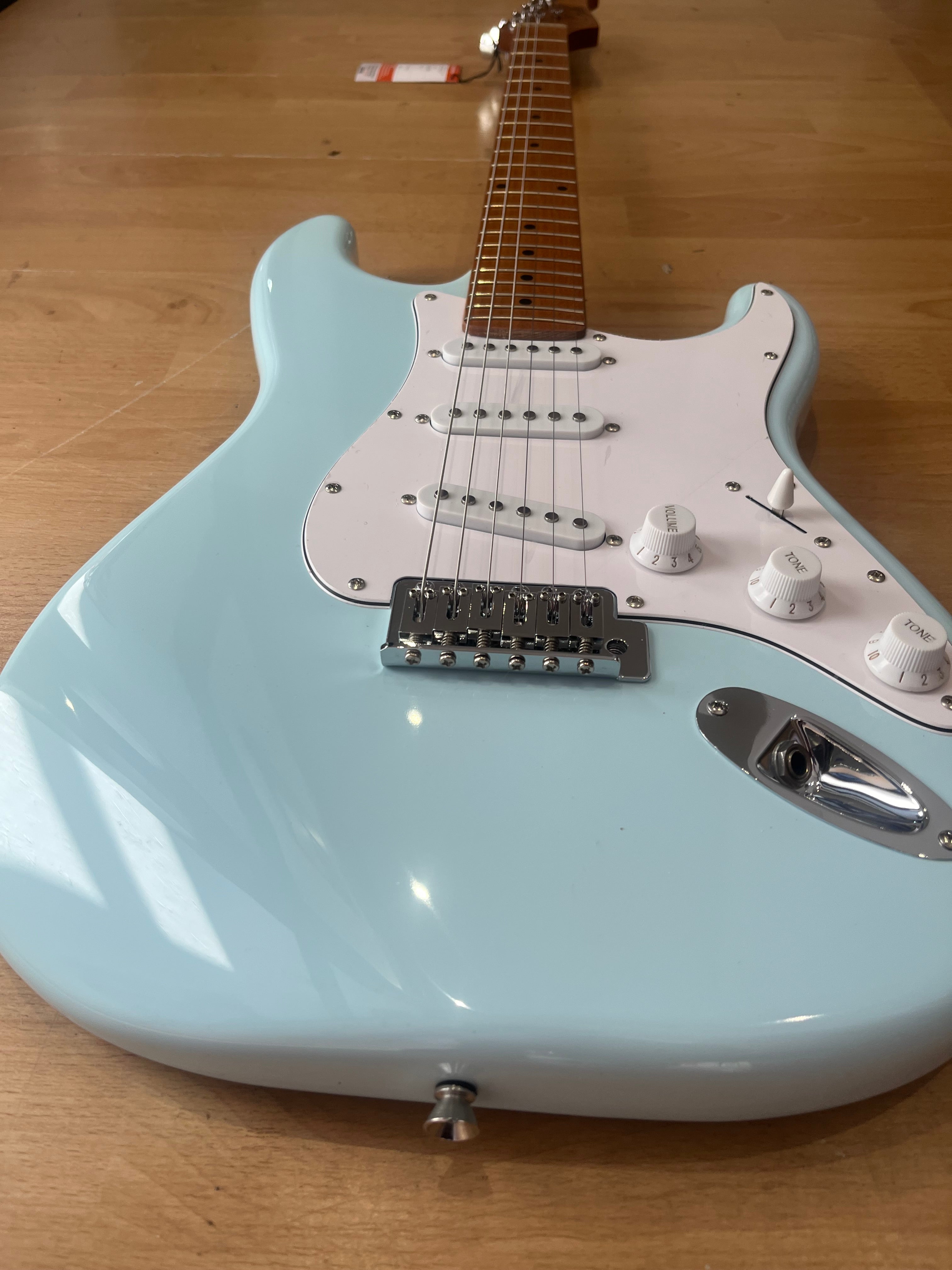 Gould Electric Guitar - Santa Fe Model. SSS. Sonic Blue