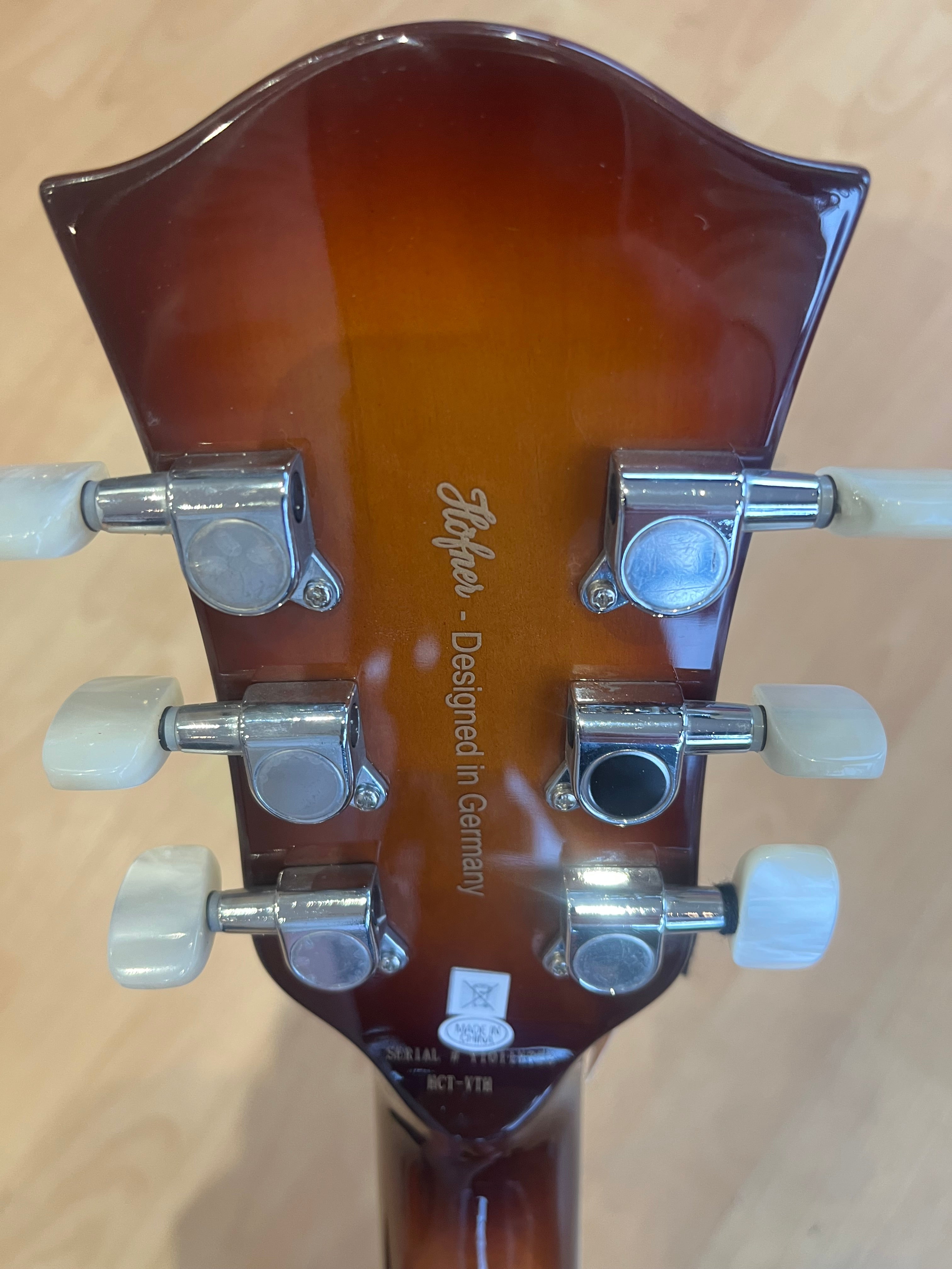 Hofner HCT Verythin – Sunburst
