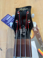 Hofner Ignition Violin Bass Transparent Black