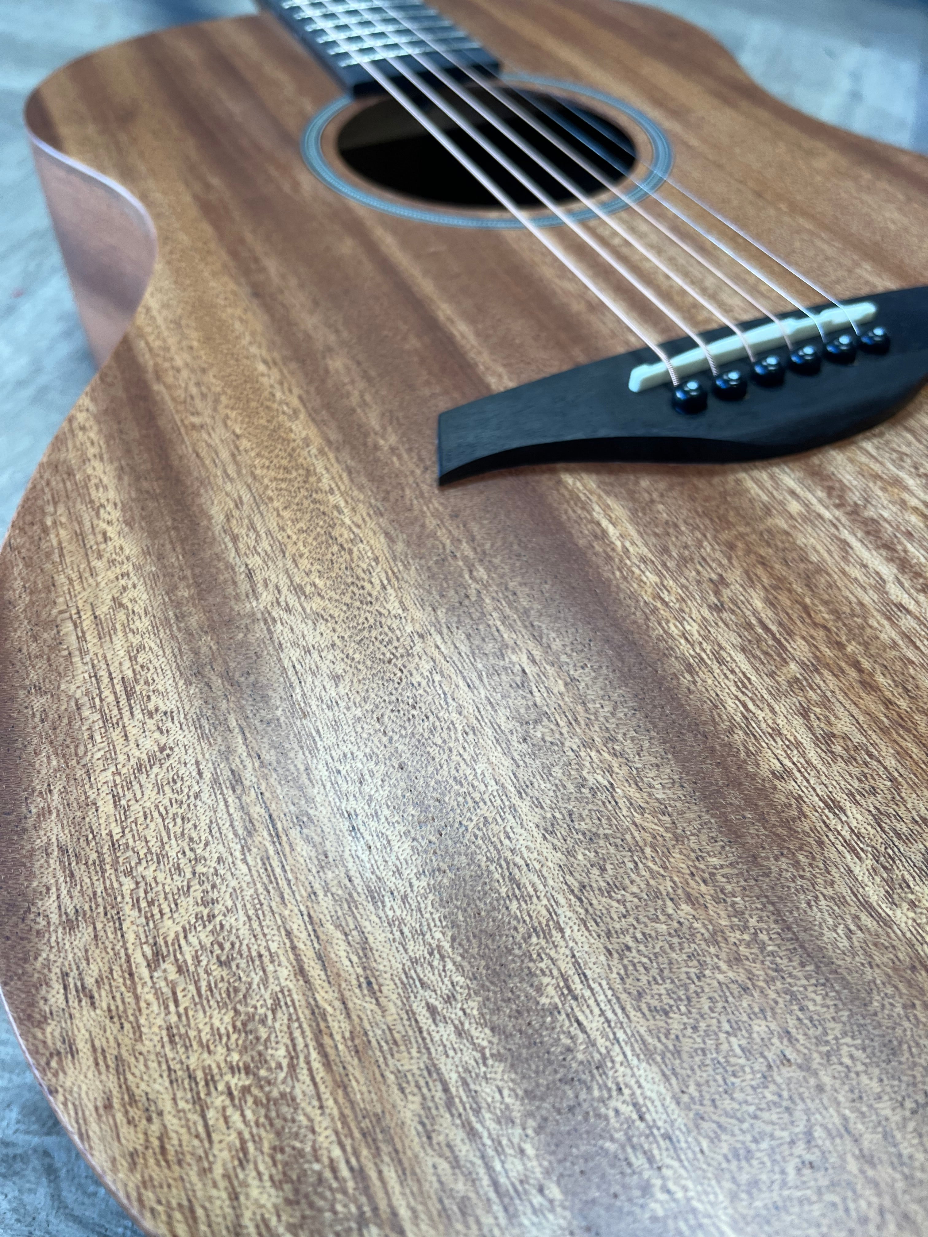 Vintage V300 Acoustic Folk Guitar Outfit – Solid Top Mahogany