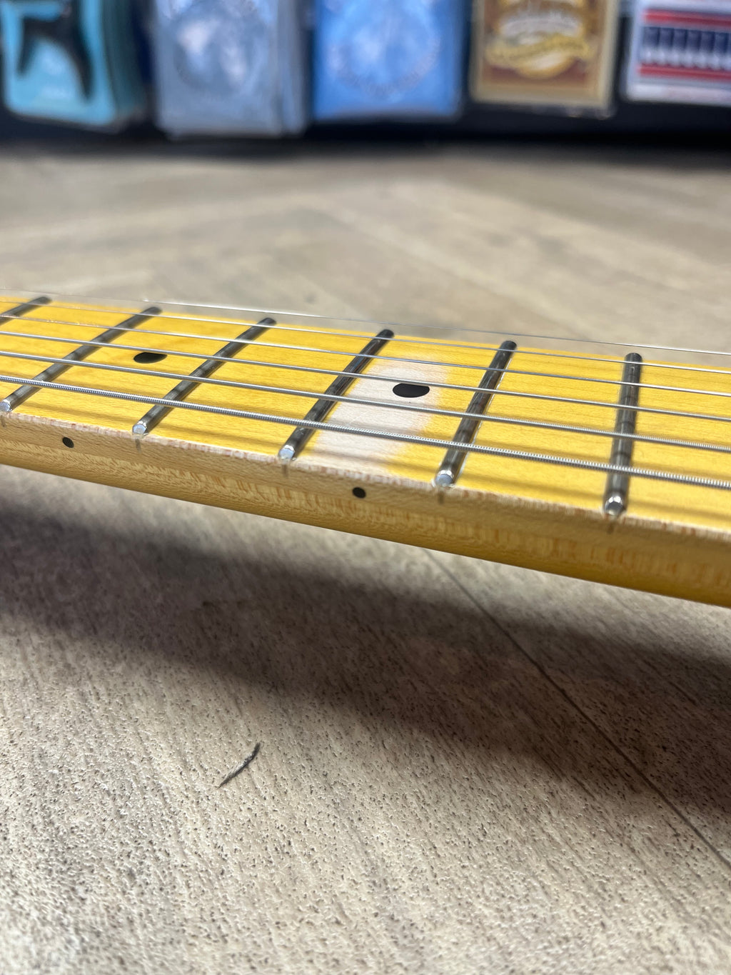 G&L Tribute Series S-500 – Blue Burst | Maple Neck - GOOD CONDITION