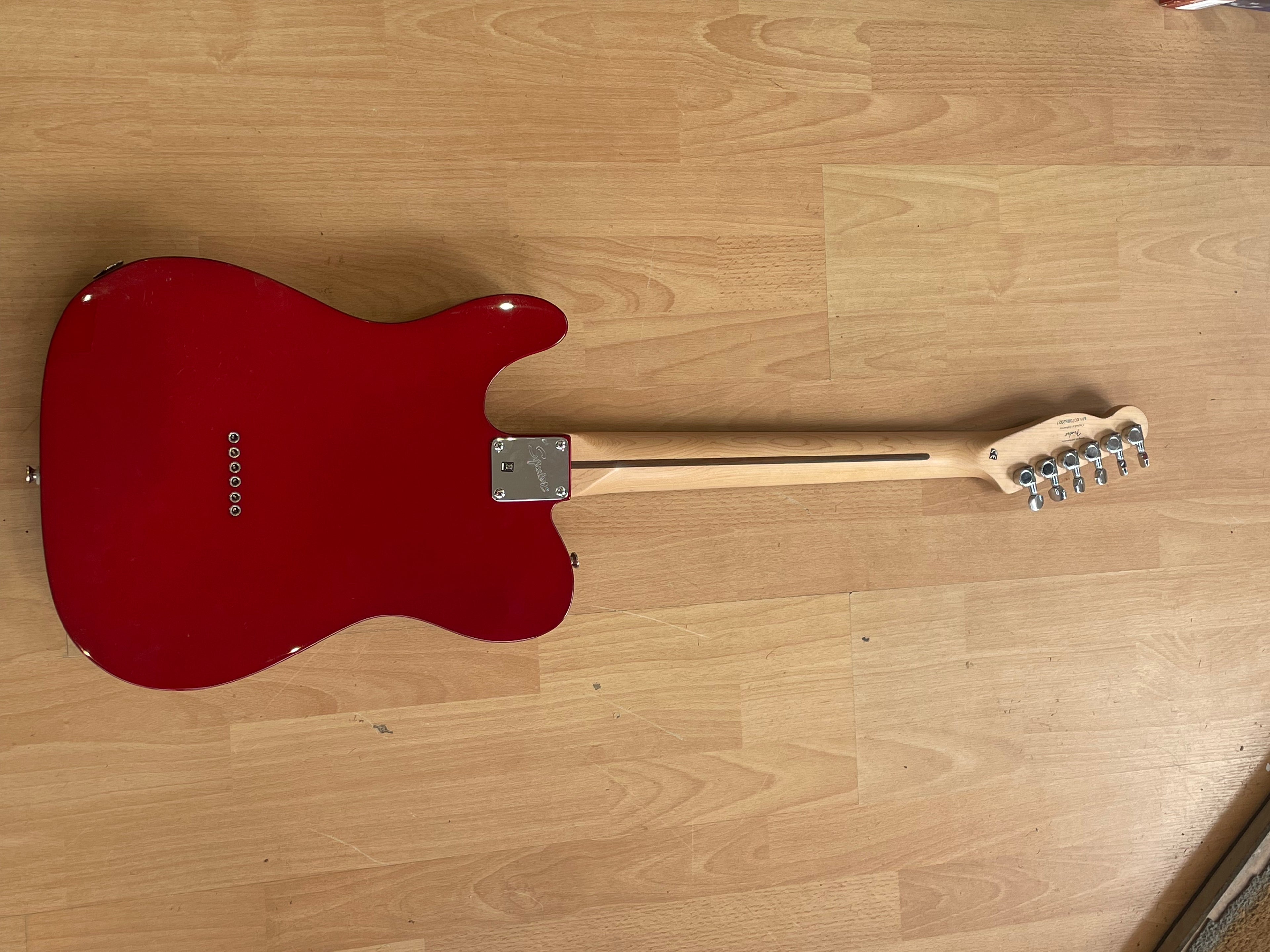 Squier Telecaster Standard Series in Candy Apple - Mint Condition