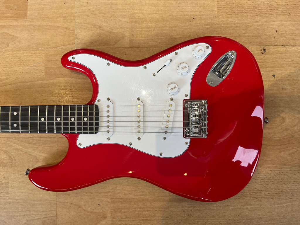 Squier Stratocaster – Red Finish - EXCELLENT CONDITION