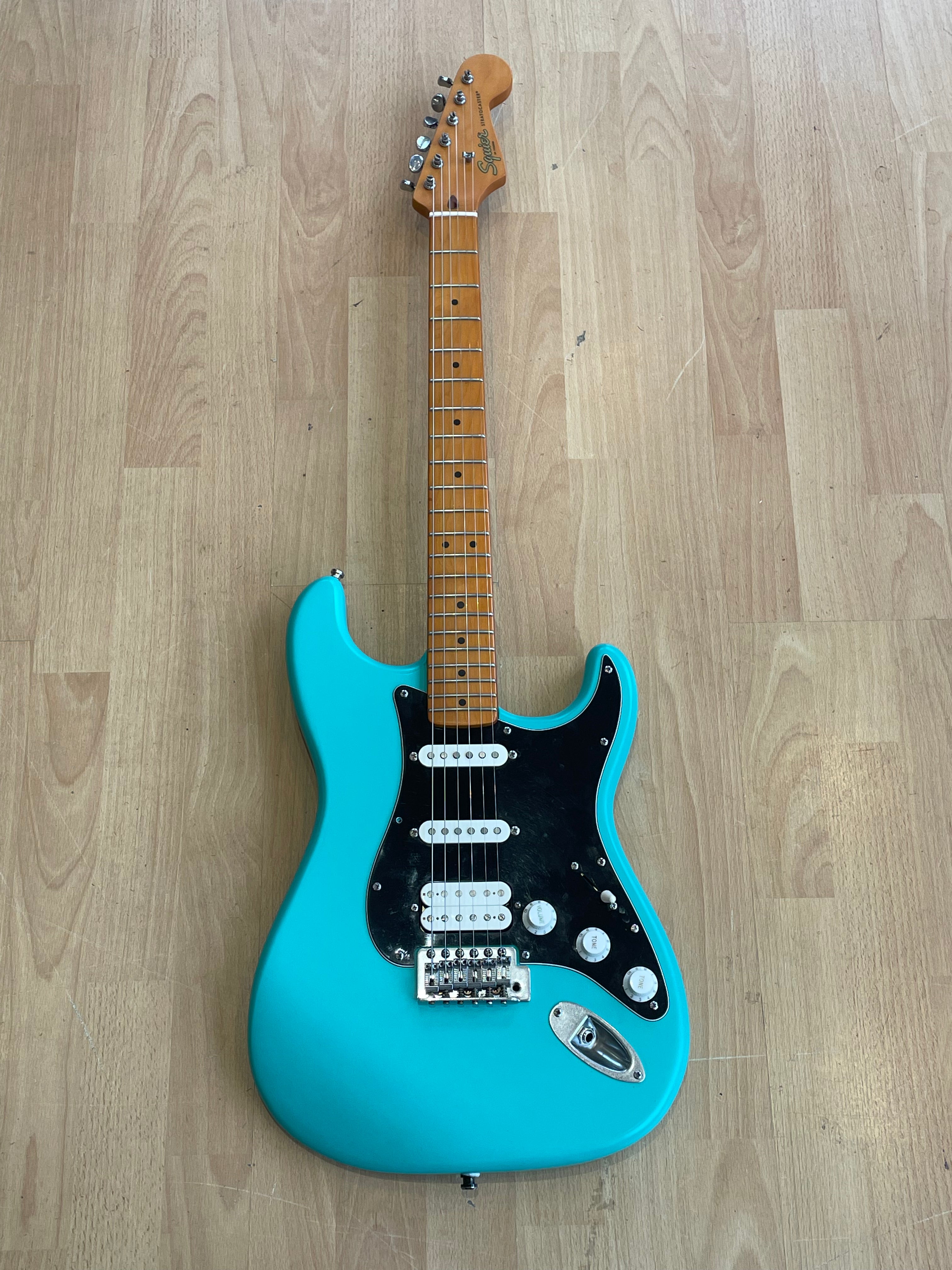40th Anniversary Vintage Squier Strat in Sea-Foam Green - Excellent Condition