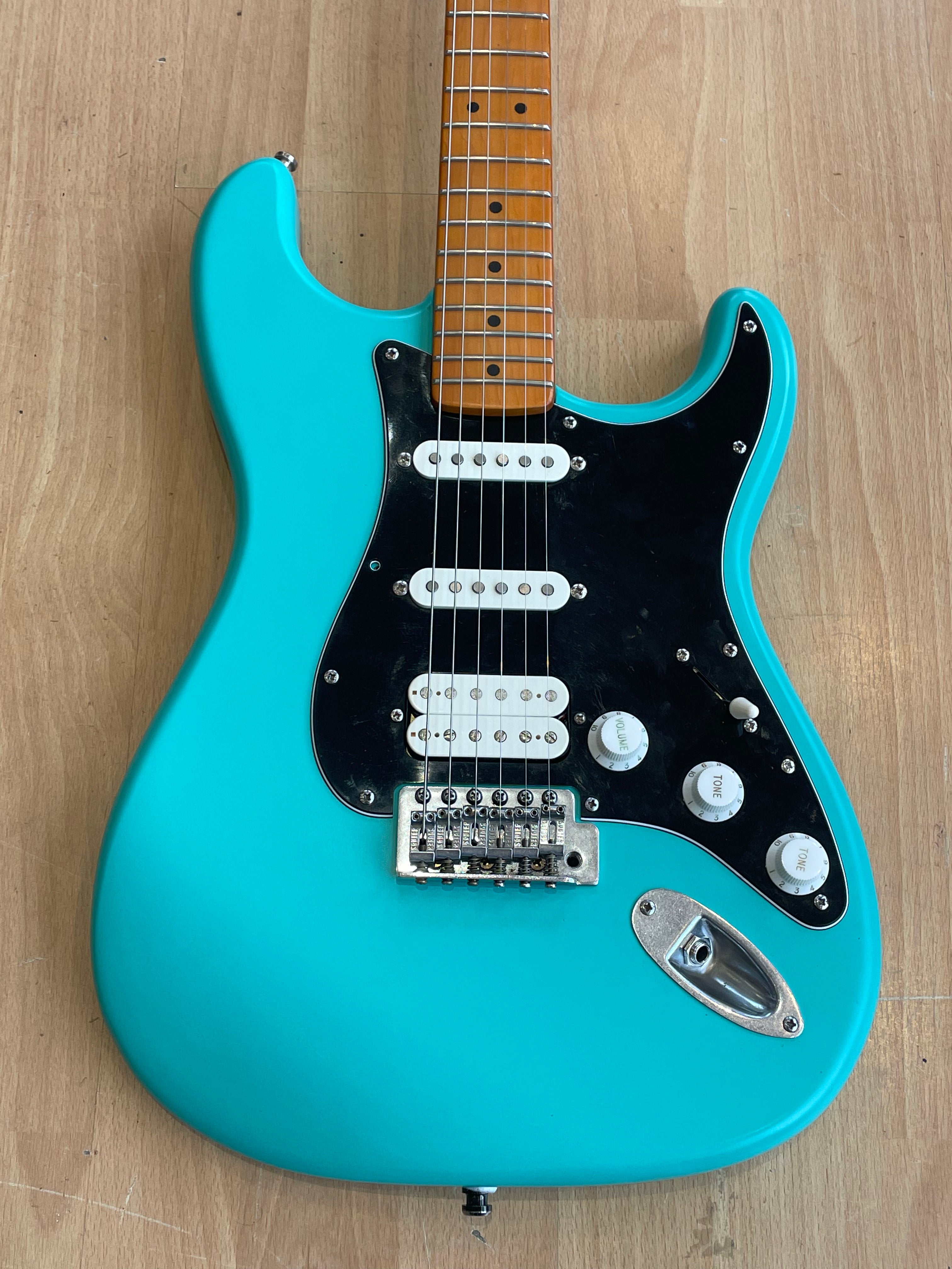 40th Anniversary Vintage Squier Strat in Sea-Foam Green - Excellent Condition