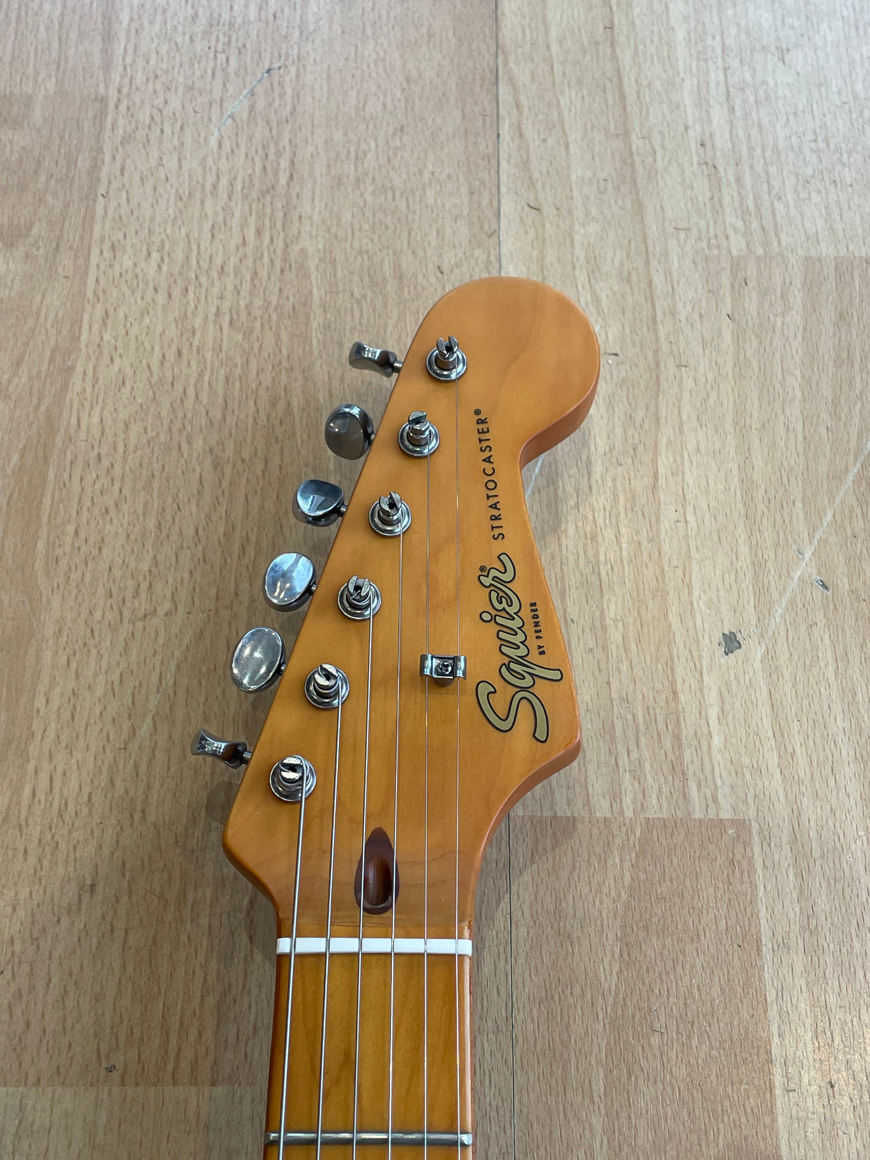 40th Anniversary Vintage Squier Strat in Sea-Foam Green - Excellent Condition