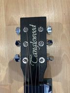 Black Satin Electro Acoustic Guitar - Large & Loud