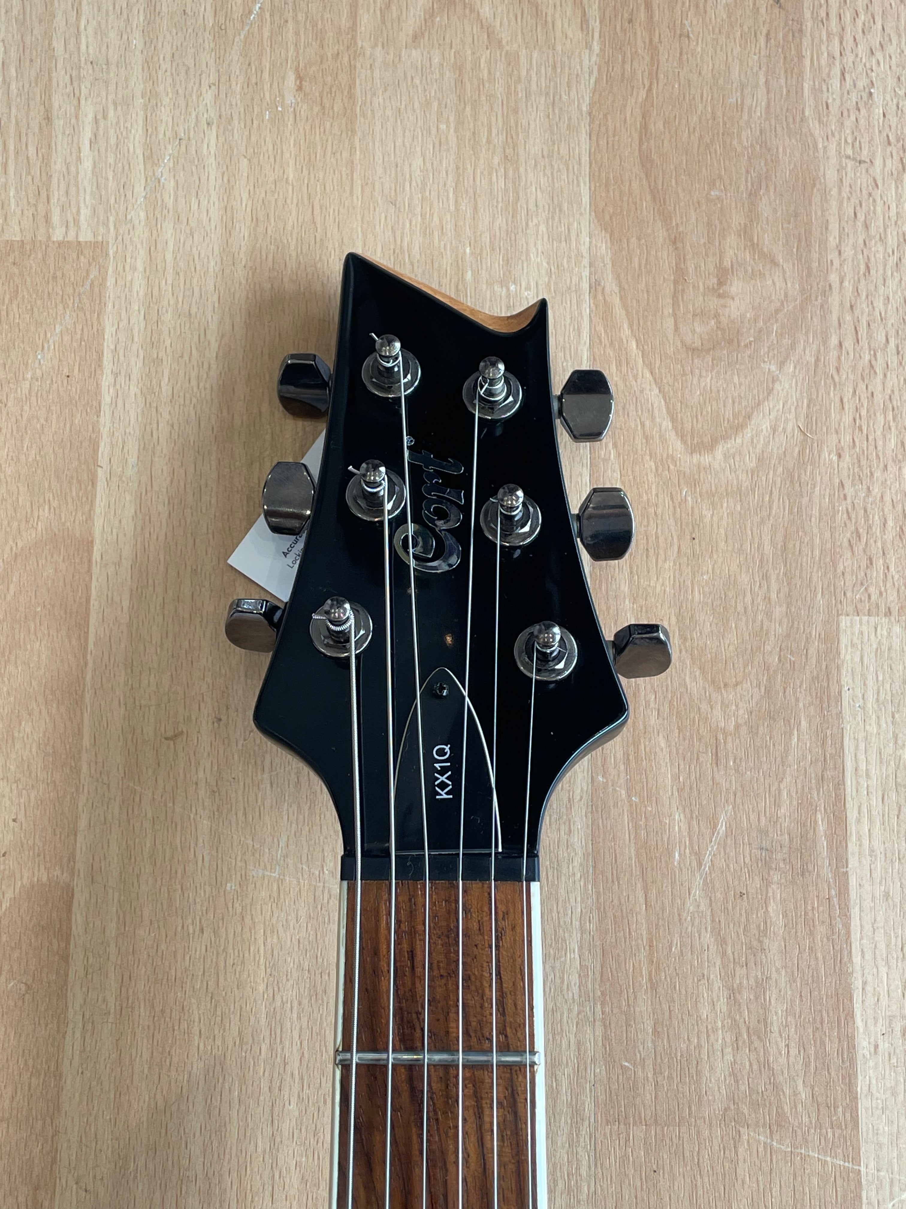 Cort KX1Q in Black Cherry -24 Fret - Excellent Condition
