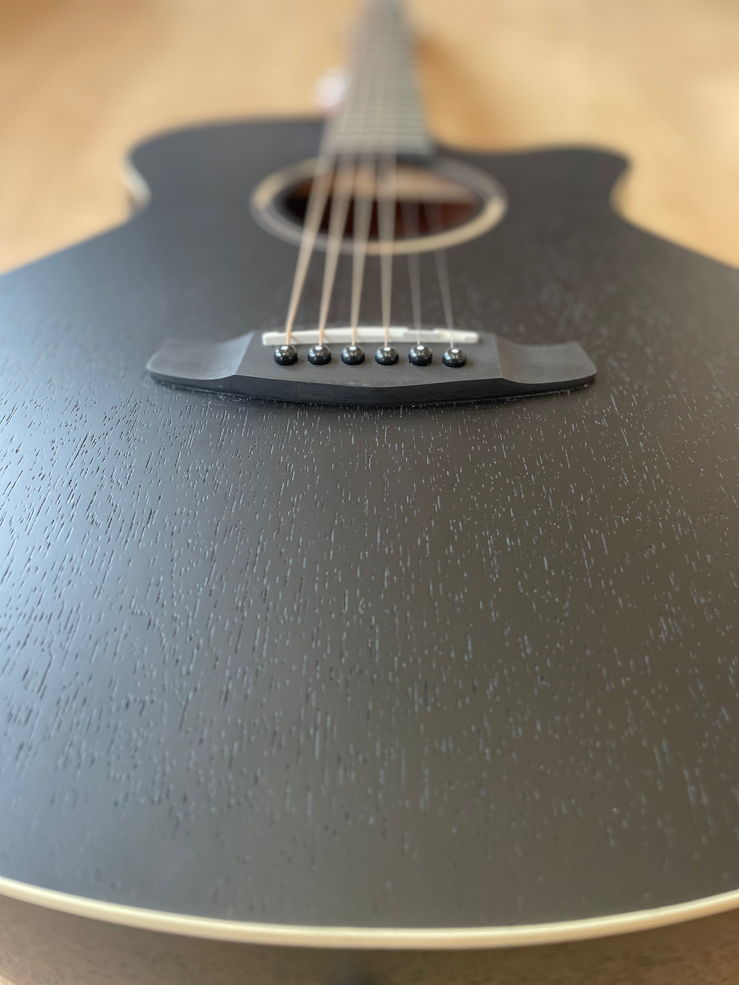 Tanglewood 'BLACKBIRD' Series - Super Folk Cutaway, All Mahogany, Smokestack Black Satin