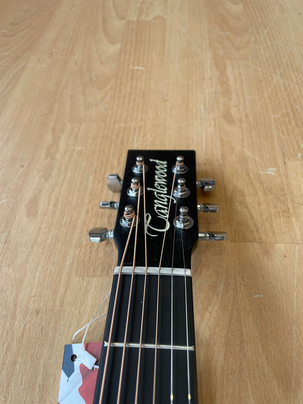 Tanglewood 'BLACKBIRD' Series - Super Folk Cutaway, All Mahogany, Smokestack Black Satin