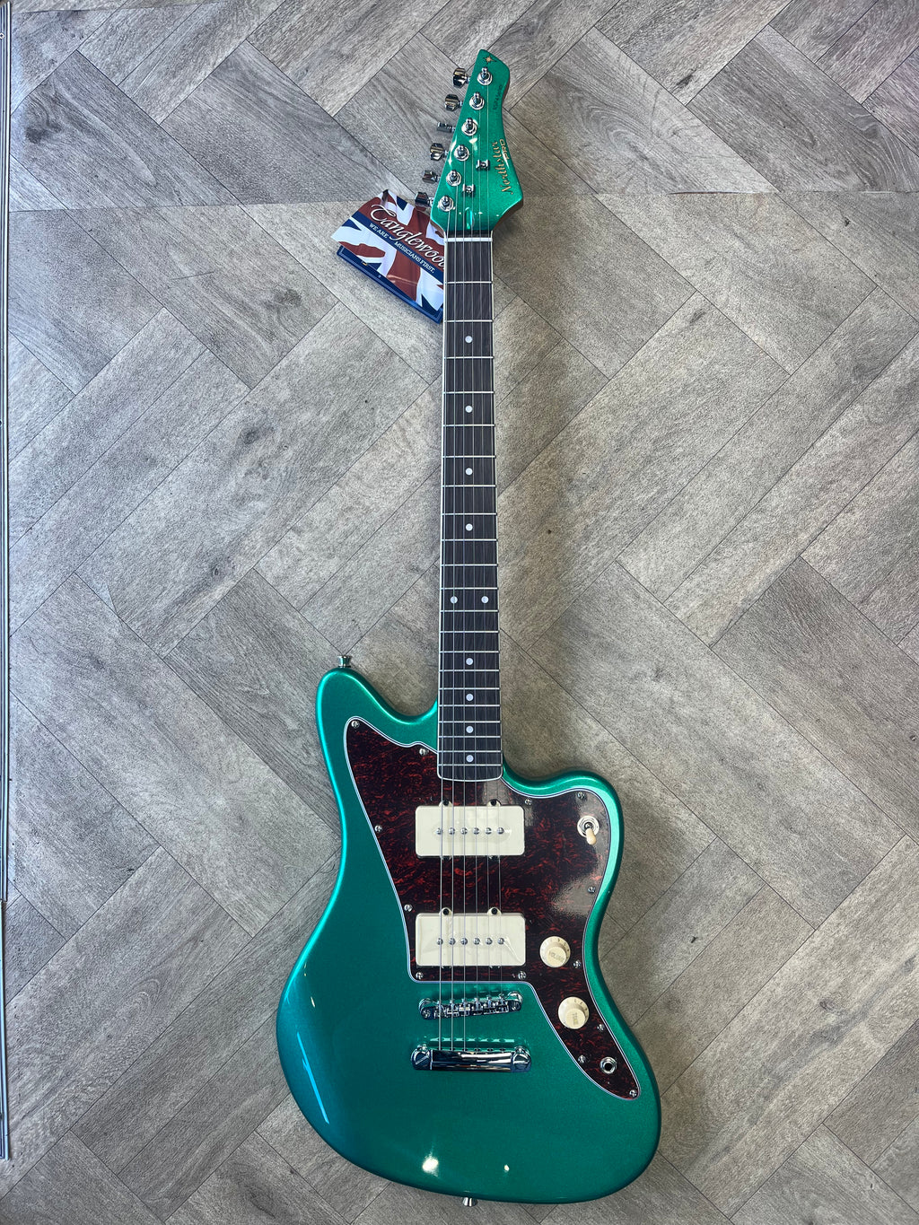 ELECTRIC GUITAR NORTHSTAR PRO BLUES COMMANDER EMERALD GREEN