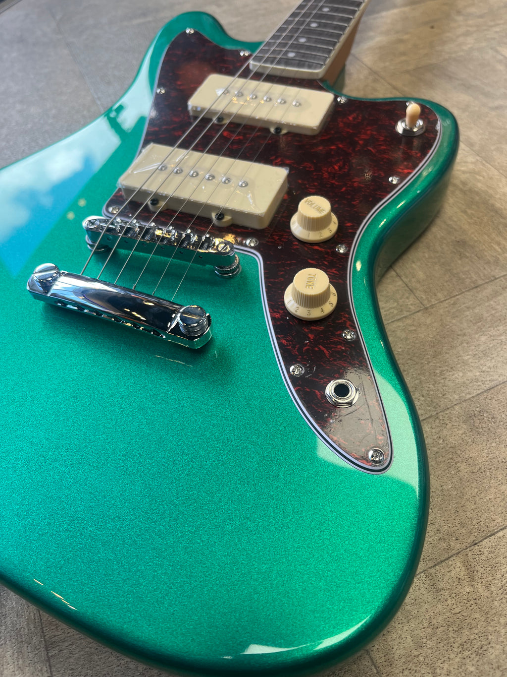 ELECTRIC GUITAR NORTHSTAR PRO BLUES COMMANDER EMERALD GREEN