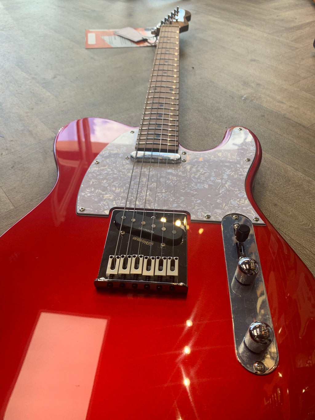 ELECTRIC GUITAR SCEPTRE ARLINGTON CANDY APPLE