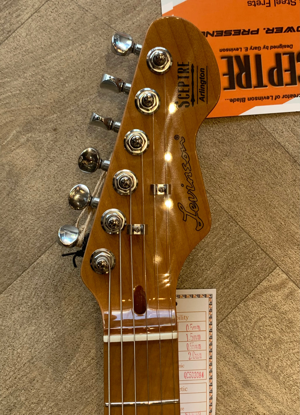 ELECTRIC GUITAR SCEPTRE ARLINGTON CANDY APPLE