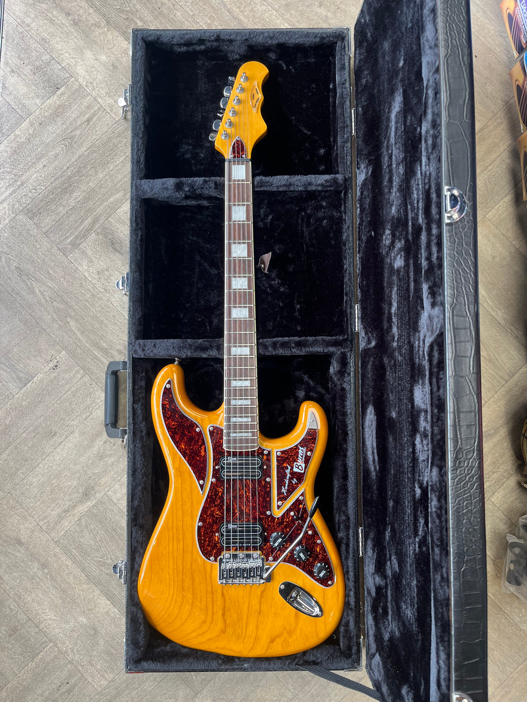Burns King Cobra Custom – Natural – With Original Hard Case