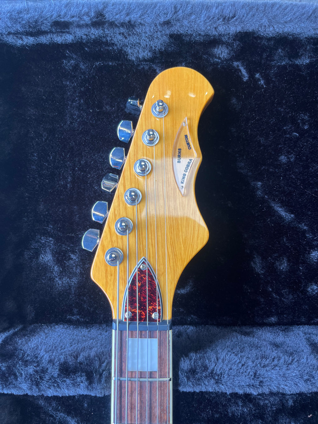 Burns King Cobra Custom – Natural – With Original Hard Case