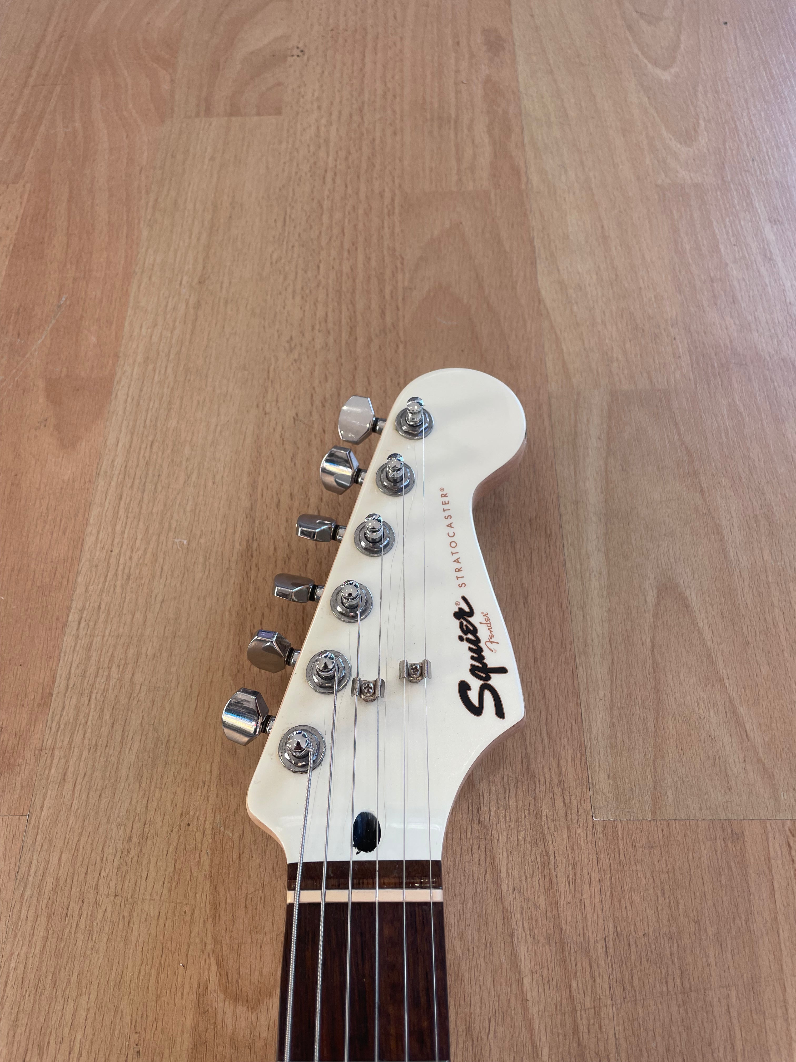 Squier Contemporary HSS Stratocaster in Pearl White- Great Condition