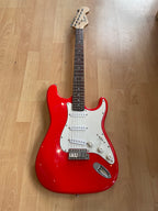 Fender Squier Red Stratocaster - Great Condition