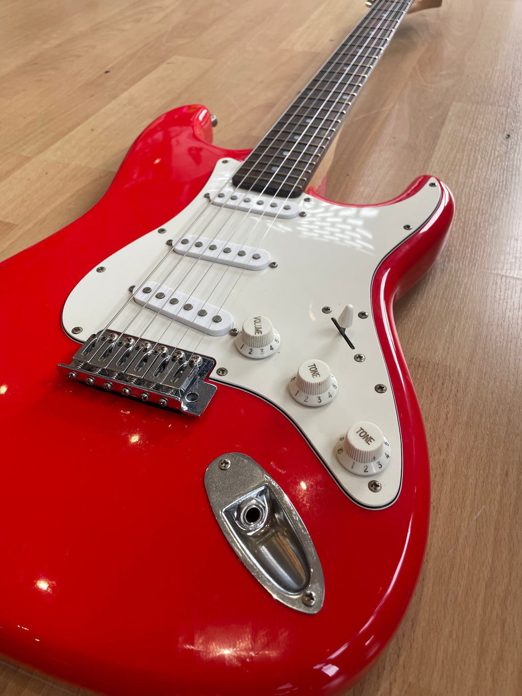 Fender Squier Red Stratocaster - Great Condition