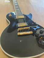 Epiphone Les Paul Custom – Black & Gold (2022)- excellent condition