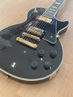 Epiphone Les Paul Custom – Black & Gold (2022)- excellent condition