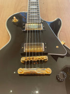 Epiphone Les Paul Custom – Black & Gold (2022)- excellent condition