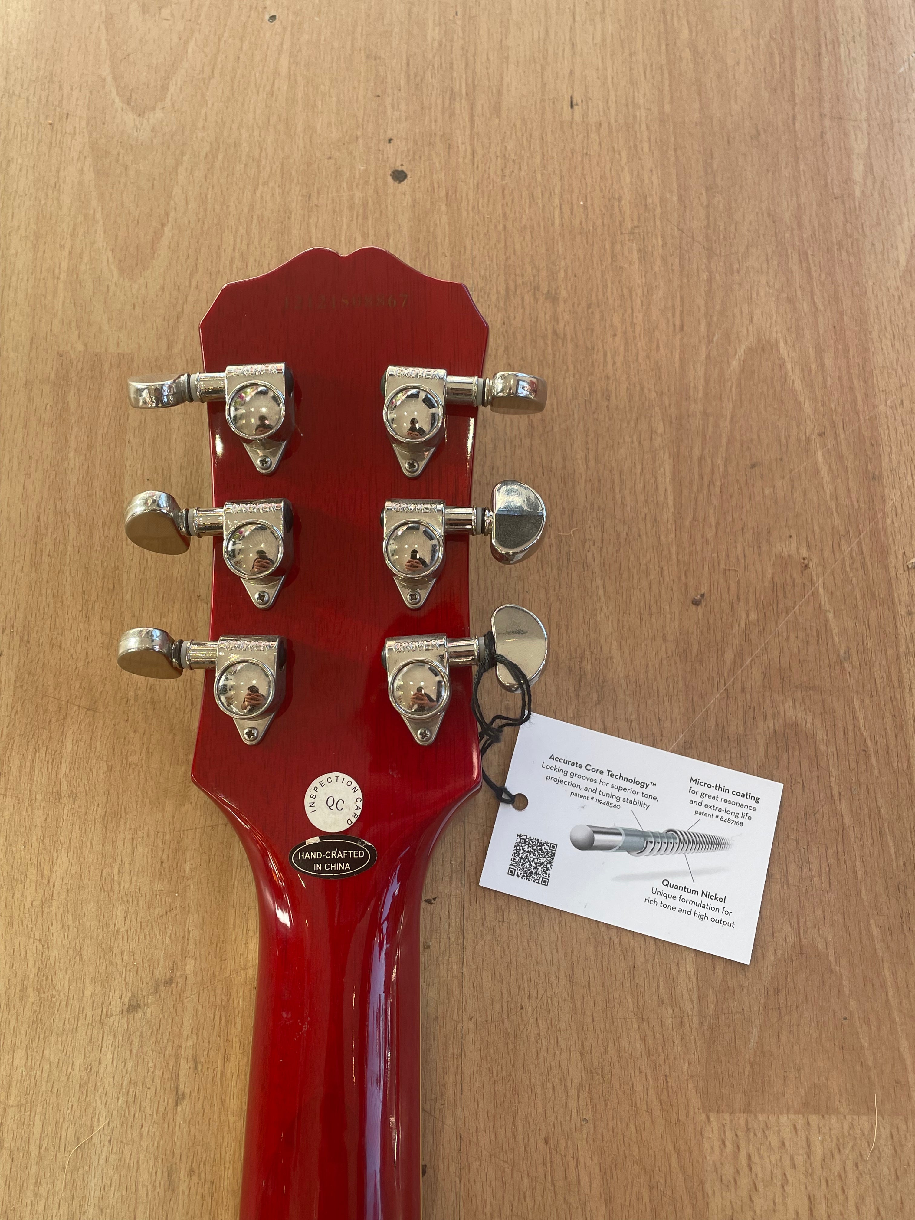 Epiphone Les Paul Standard in Cherry Flame - EXCELLENT CONDITION