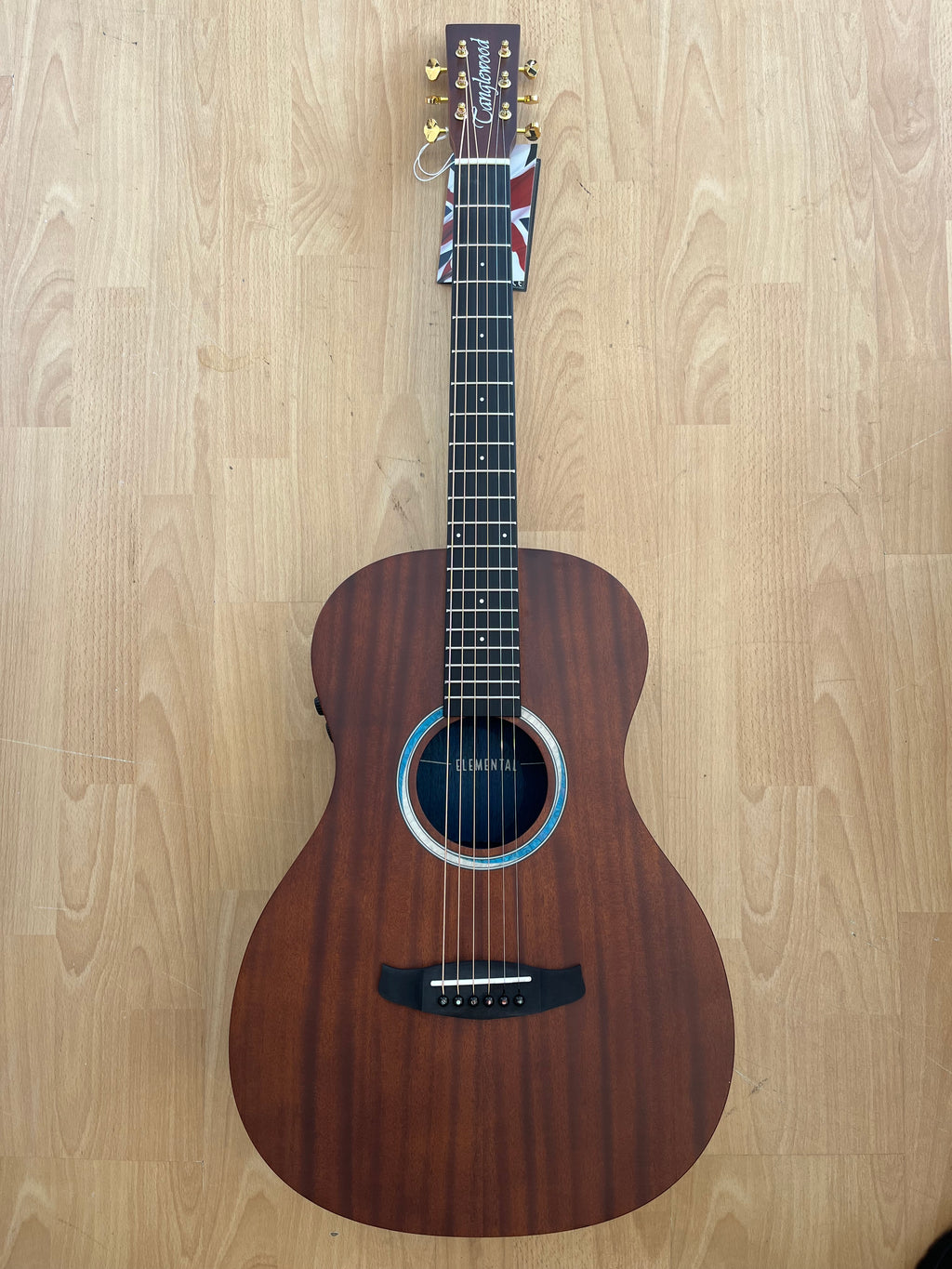 ACOUSTIC GUITAR ELEMENTAL PARLOUR - Satin Mahogony