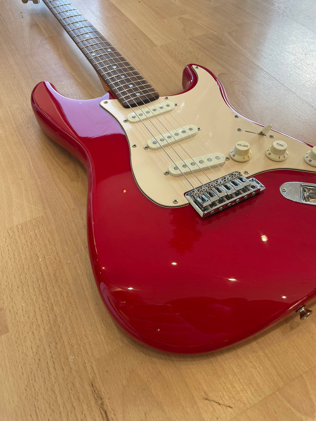 Standard Series Squier Stratocaster in Red - Great Condition