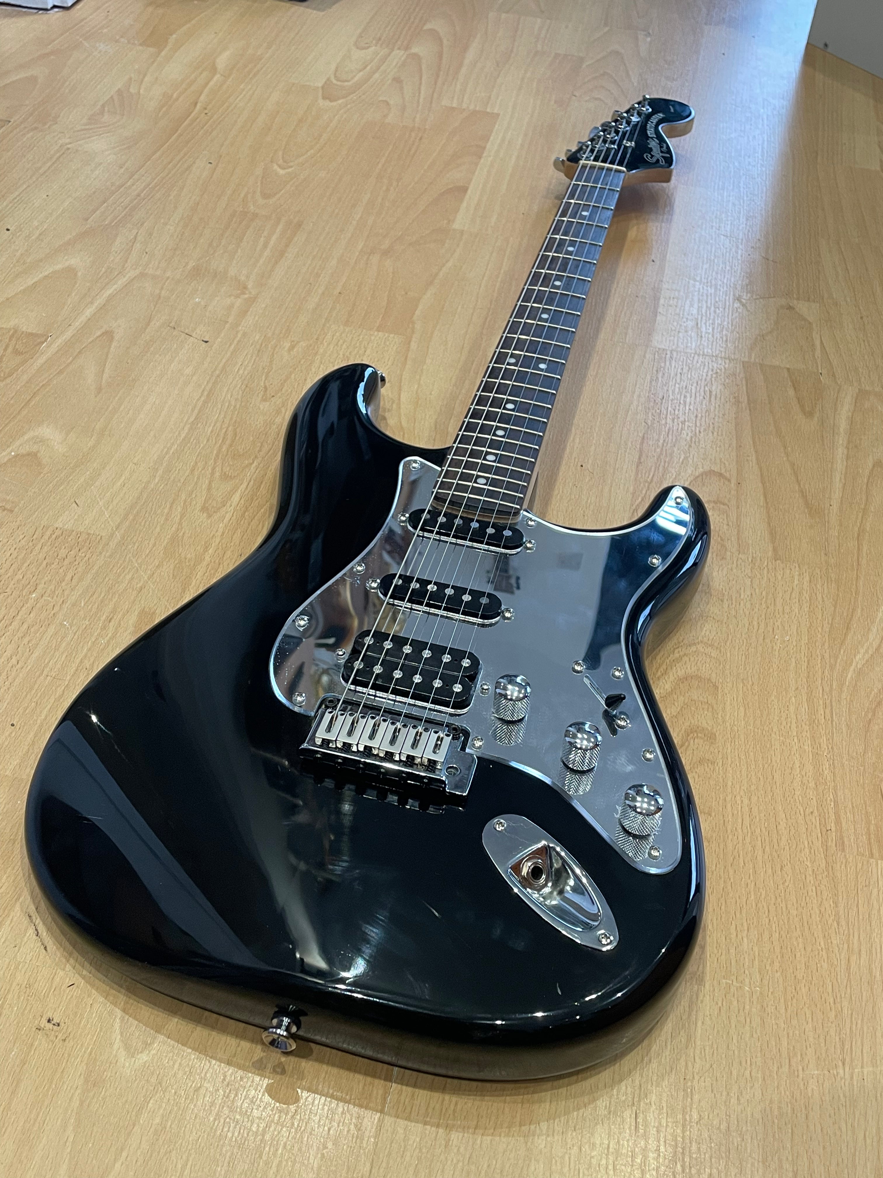 Squier Standard Series Stratocaster with Mirror Pickguard- Great Condition