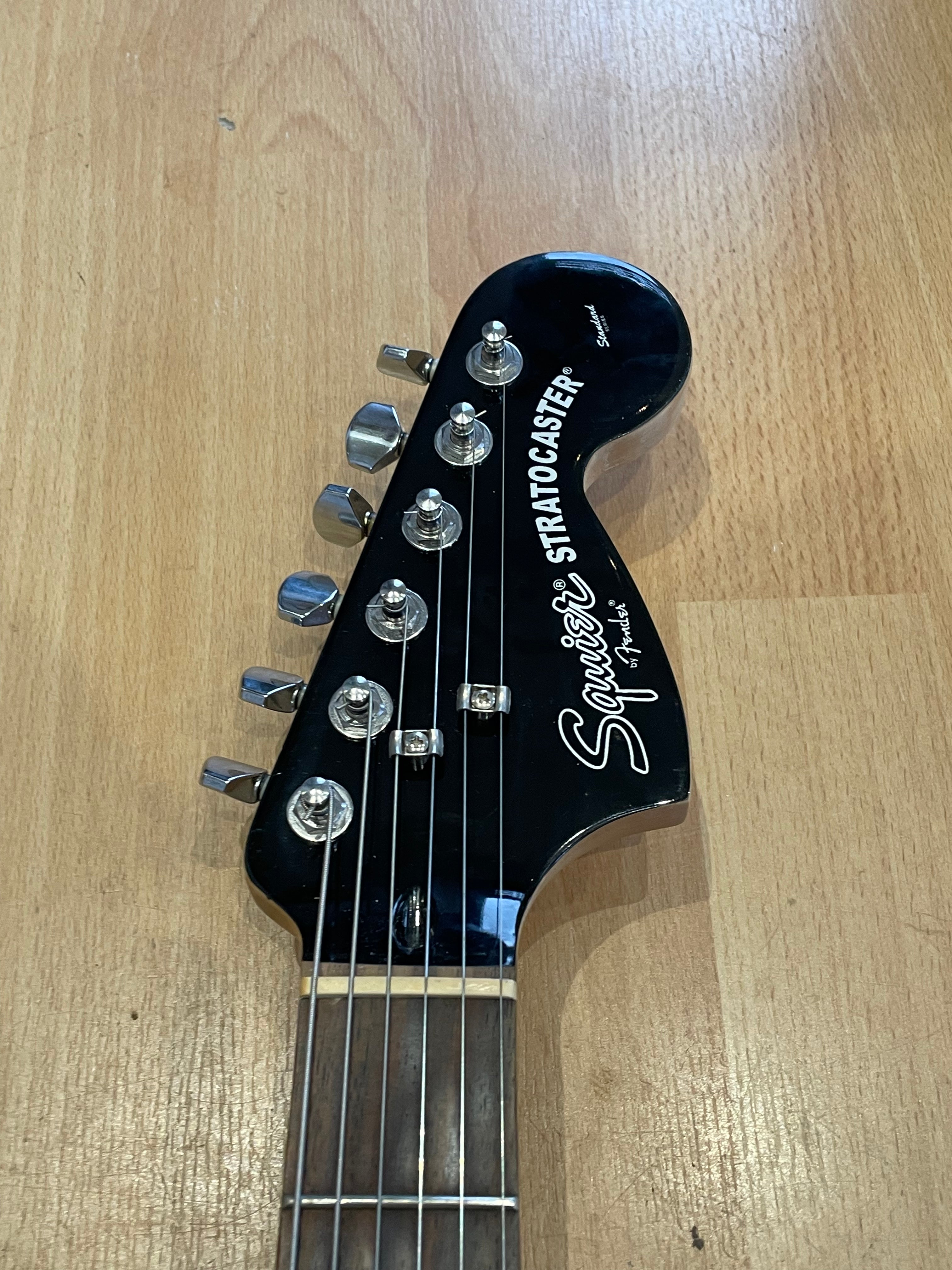Squier Standard Series Stratocaster with Mirror Pickguard- Great Condition