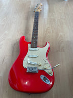 Fender Squier Stratocaster in Red - Good Condition