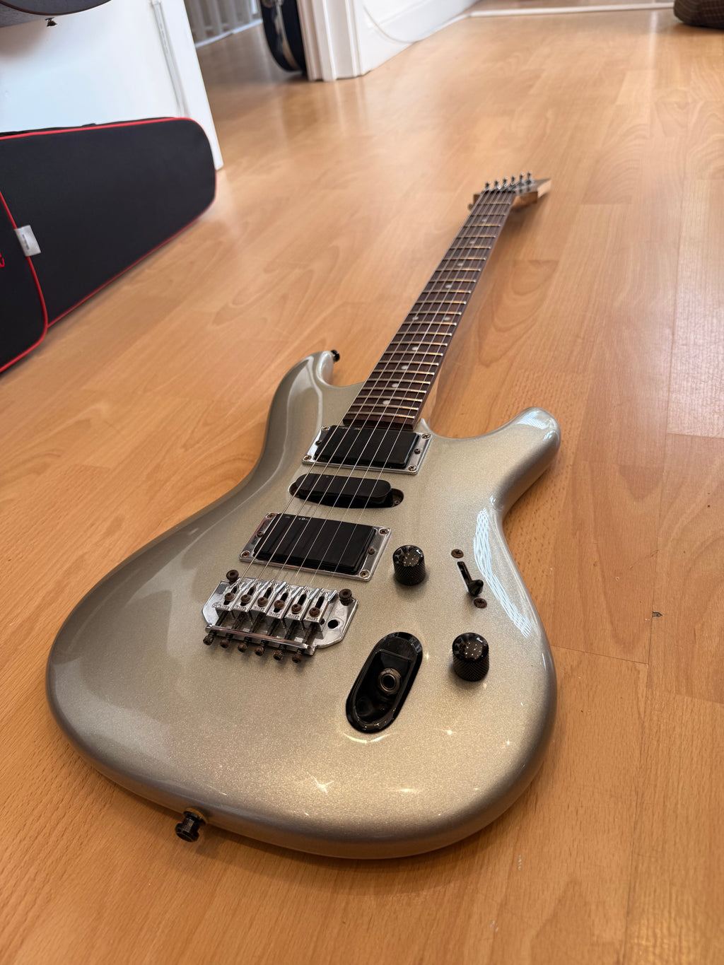 Ibanez Ergodyne in Metallic Silver - Great Condition