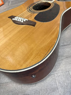 Vintage VEC500-12 12-String Electro-Acoustic Guitar – Natural – Pre-Owned