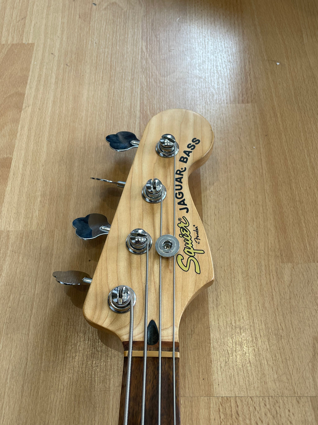 Squier Jaguar Bass- With Active Pickups- All Black- Great Condition
