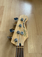 Squier Jaguar Bass- With Active Pickups- All Black- Great Condition